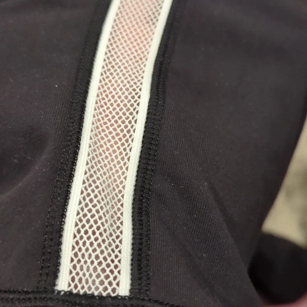 Lululemon high times Pant Wing Mesh full on Luon black - Picture 5 of 7